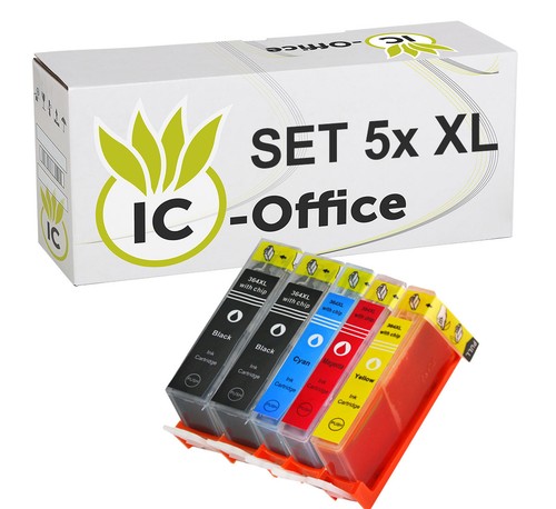 Set mit chip ersatz für - für, hp