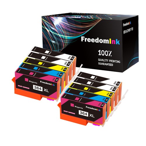 10x für 364 patronen - 10x, hp-364