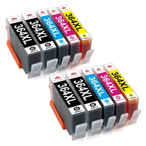 10x drucker patronen mit - 10x,